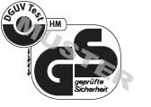 Logo: DGUV Test Prüf- und Zertifizierungsstelle Fachbereich Holz und Metall