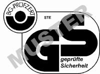 altes Logo: BG-PRÜFZERT Fachausschuss Steine und Erden, geprüfte Sicherheit