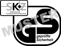altes Logo: SKZ-Testing GmbH, geprüfte Sicherheit