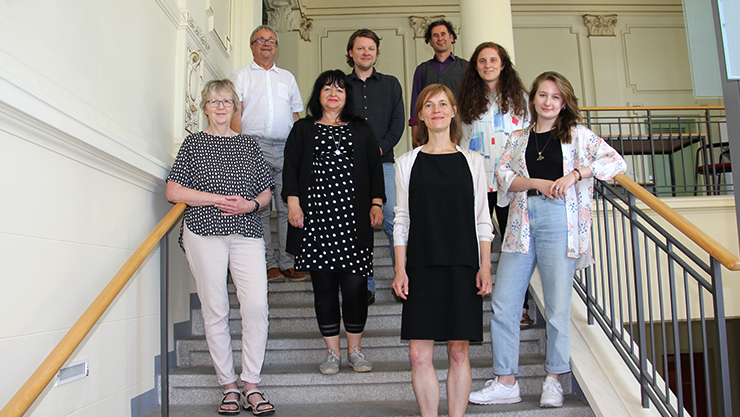 Gruppenbild des Projektteams (© BAuA/Saskia Gustedt)  Gruppenbild des Projektteams