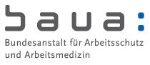 Logo der Bundesanstalt für Arbeitsschutz und Arbeitsmedizin (BAuA)  Logo der Bundesanstalt für Arbeitsschutz und Arbeitsmedizin (BAuA)